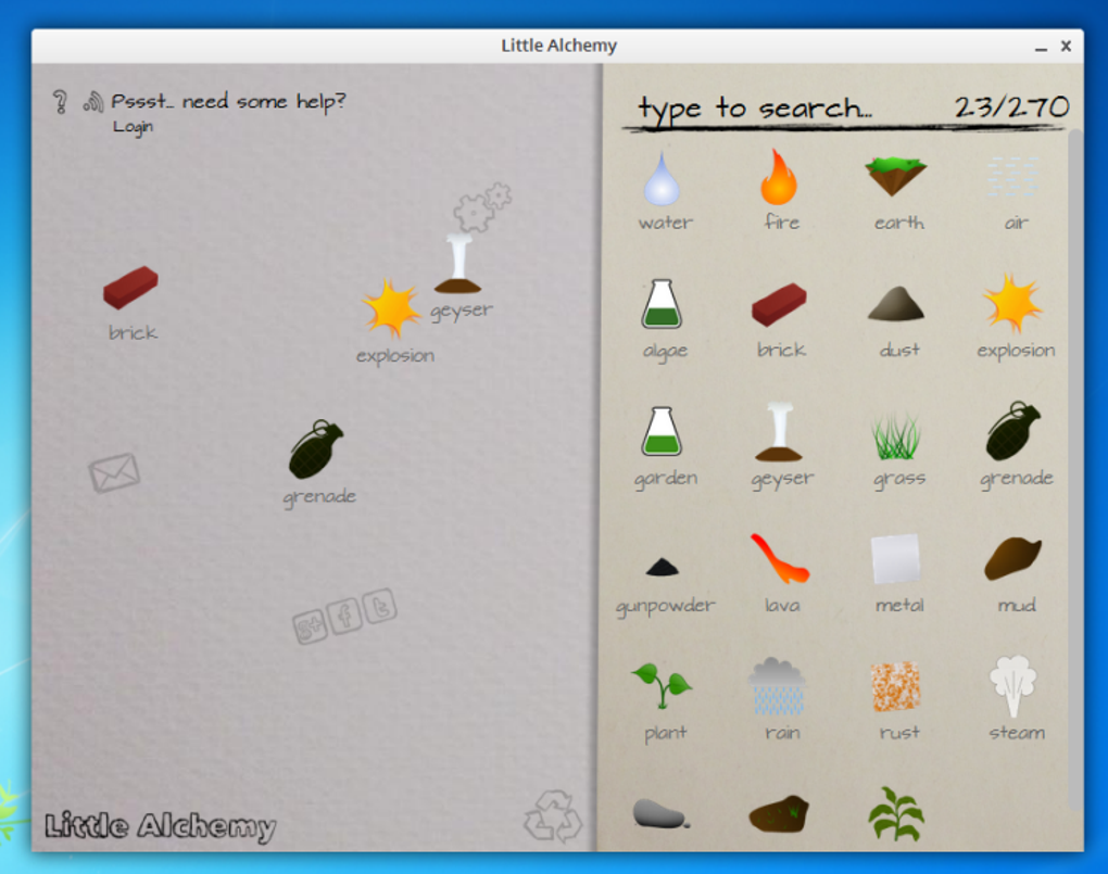 Little Alchemy For Pokki 