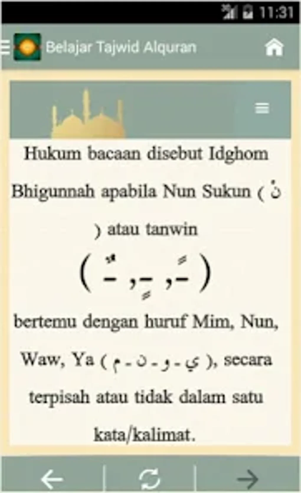 Belajar Tajwid Al-Quran For Android - Download