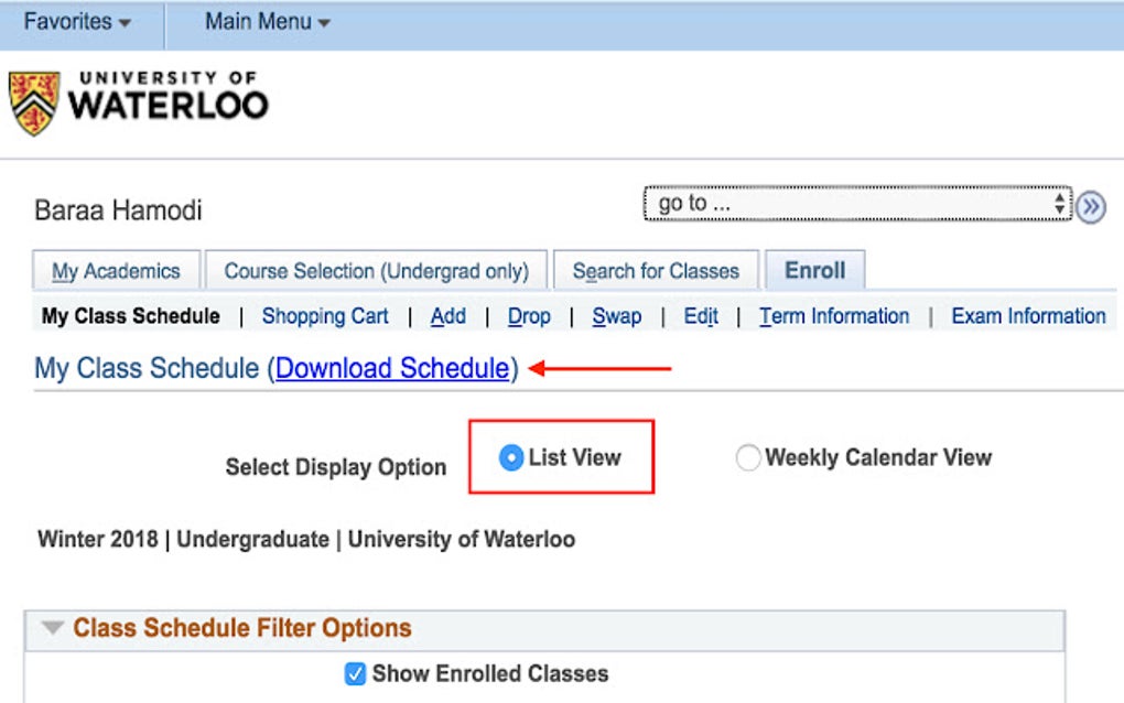 Uwaterloo Id uWaterloo Schedule Exporter for Google Chrome - Extension Download