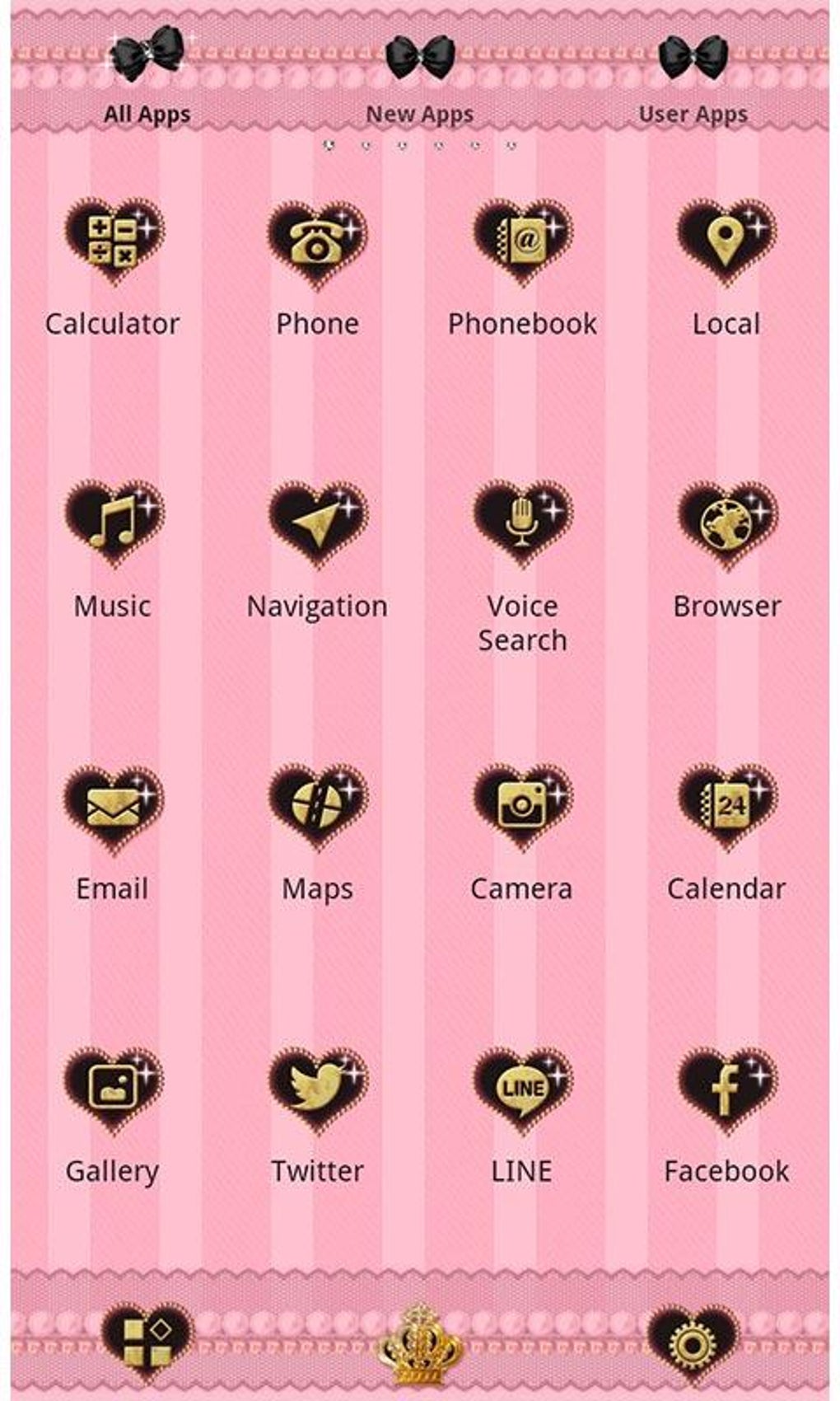 Cute Theme Ribbons and Stripes APK for Android - Download