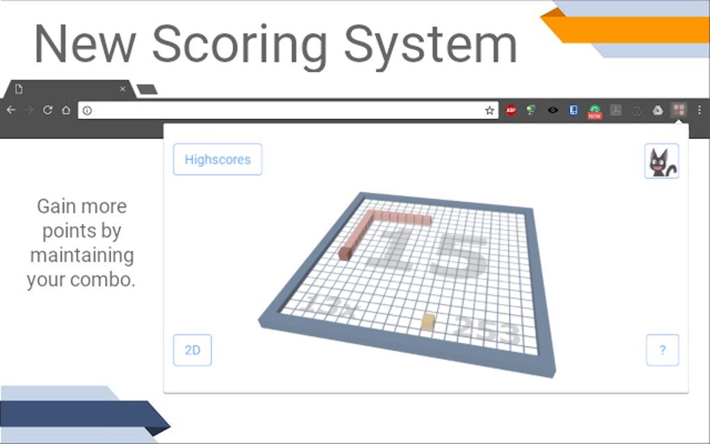 Swift Snake 3D [Popup] for Google Chrome - Extension Download