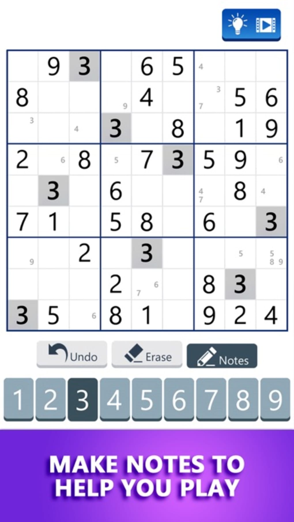 Jogo Sudoku 34 Tabuleiro Classico Passatempo Educacional