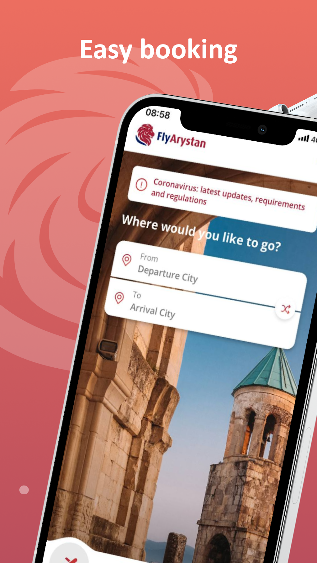 FlyArystan: Buy airplane tickets online Kazakhstan APK для Android — Скачать