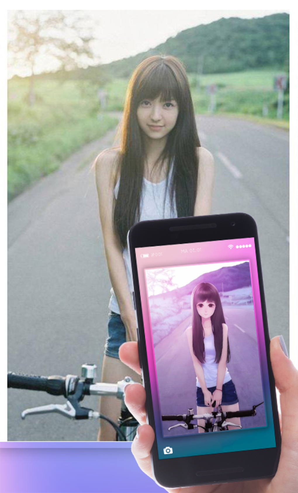 Anime Face Changer - Cartoon Photo Editor para Android - Download