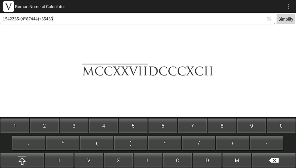Roman Numerals Converter APK for Android - Download