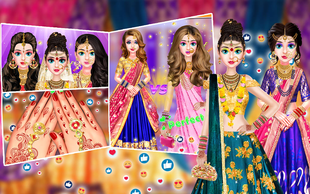 Download Indian Wedding Day Makeup Game MOD APK v0.3 for Android