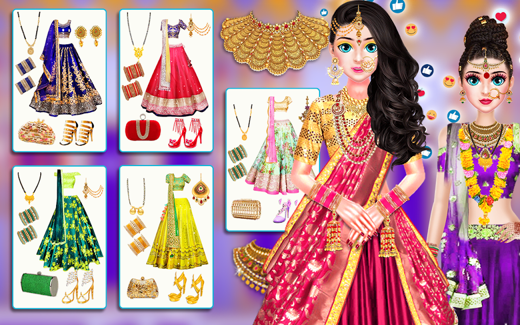 Indian Wedding Dress Up Games #8 || Indian Fashion Games For Girls - YouTube