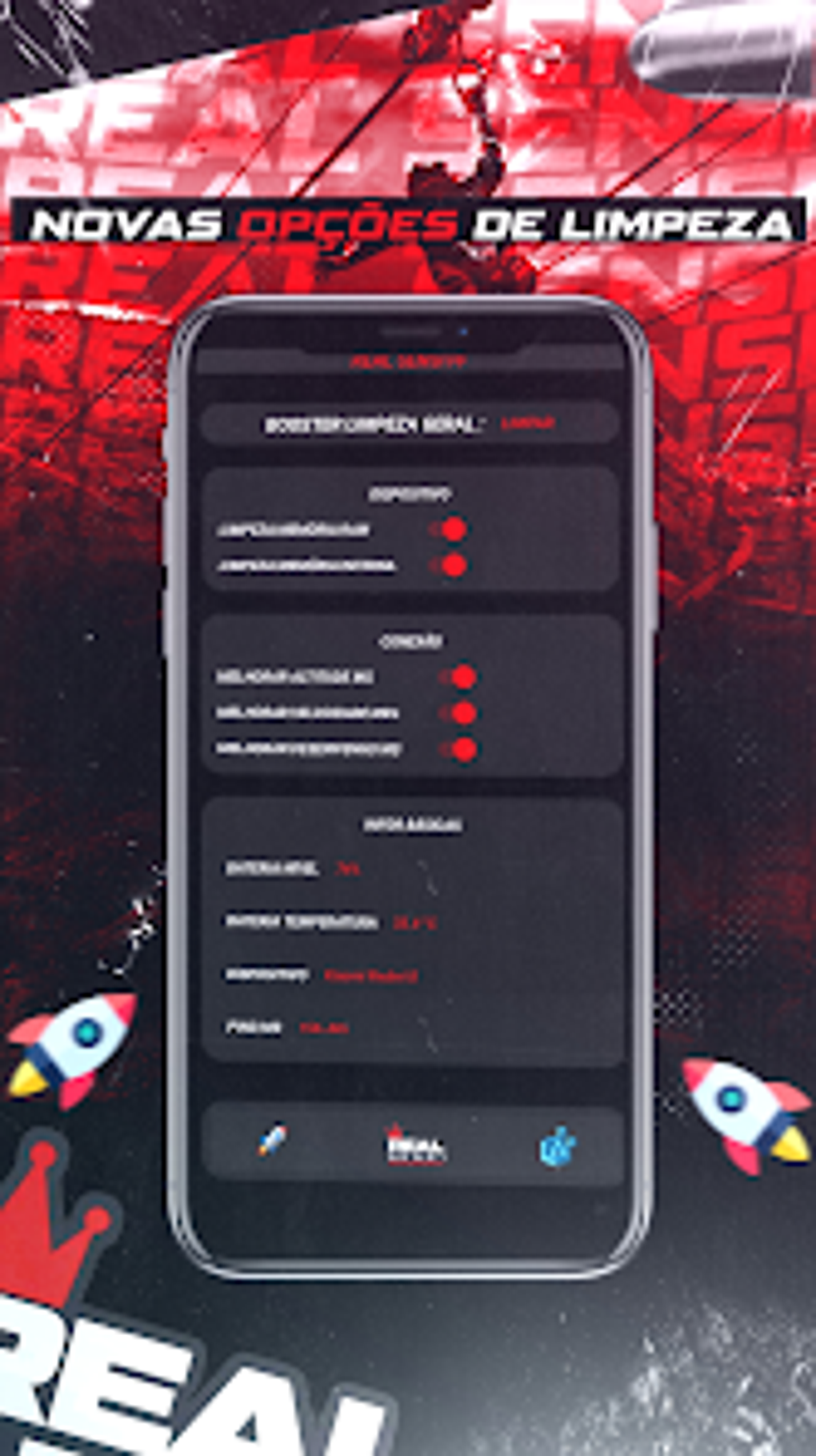 REAL SENSI Booster FF APK для Android — Скачать