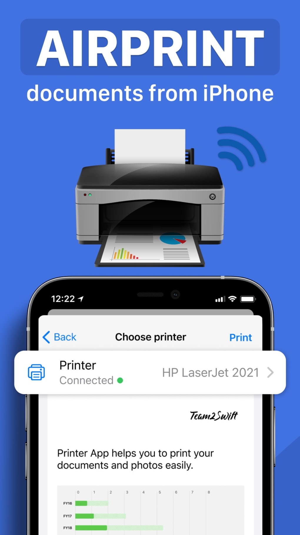 Blanco Implicaties Heiligdom Smart Printer App for AirPrint for iPhone - Download