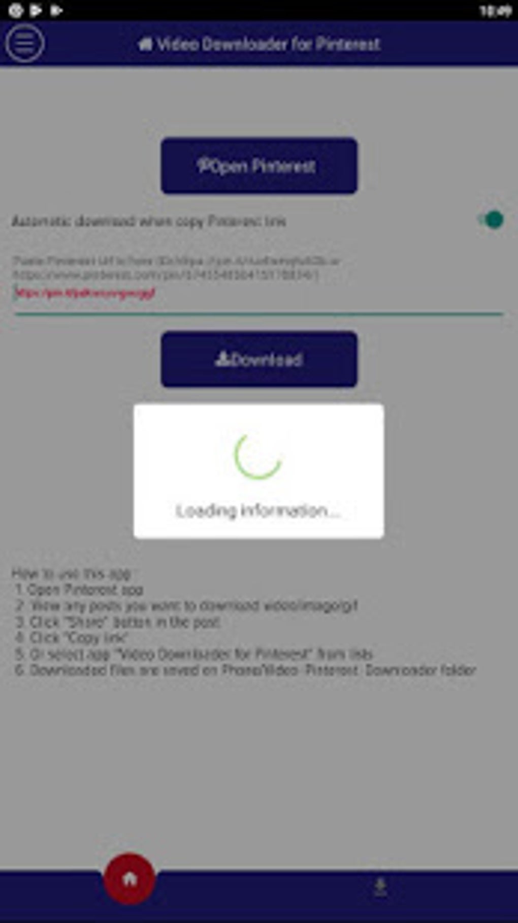 Video Downloader for Pinterest for Android - Free App Download