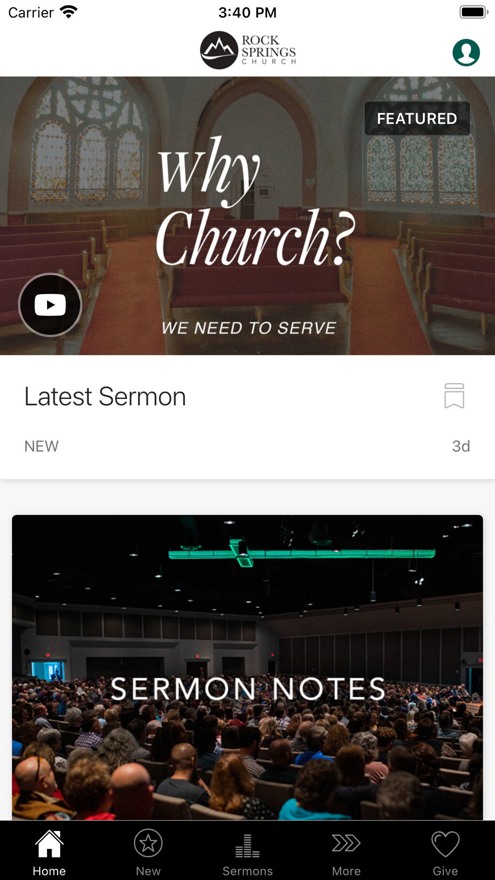 Rock Springs Church for iPhone Download