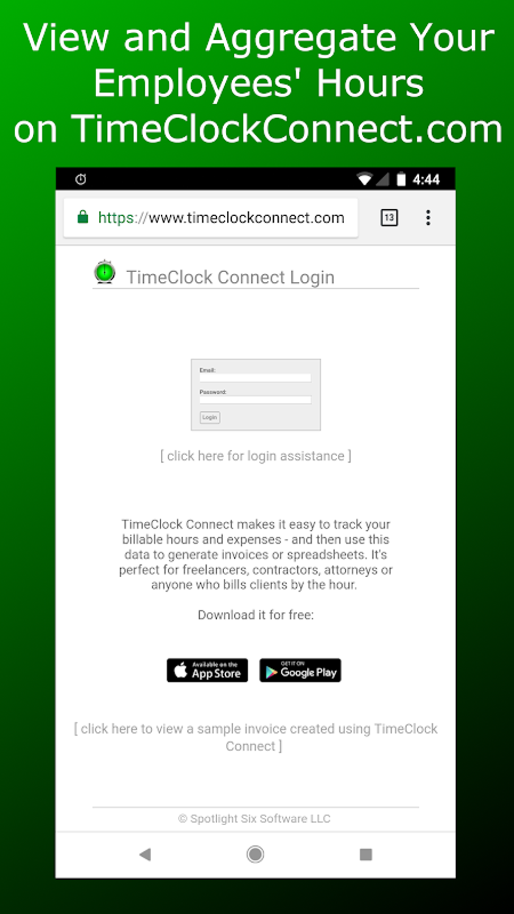 timeclock connect