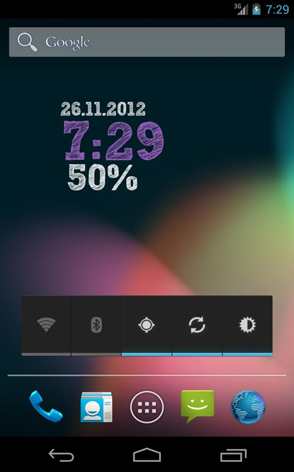 Clockq Digital Clock Widget For Android 無料 ダウンロード