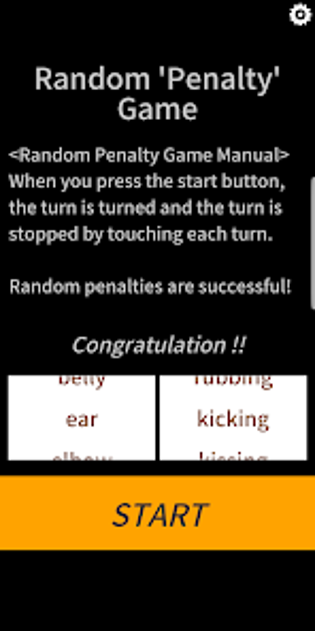 Random Penalty Game for Android - Download