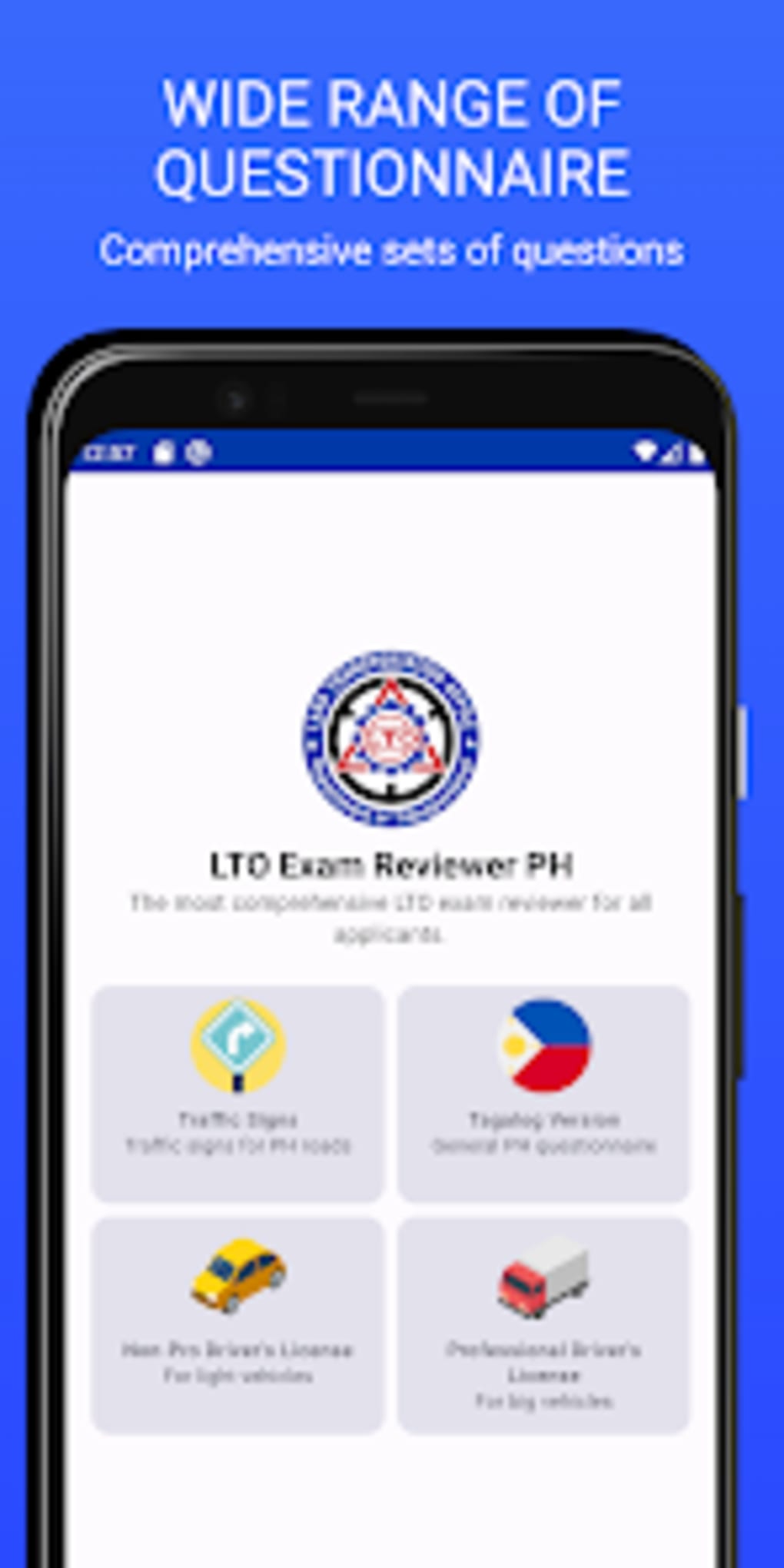 LTO Exam Reviewer PH: 2023 for Android - Download