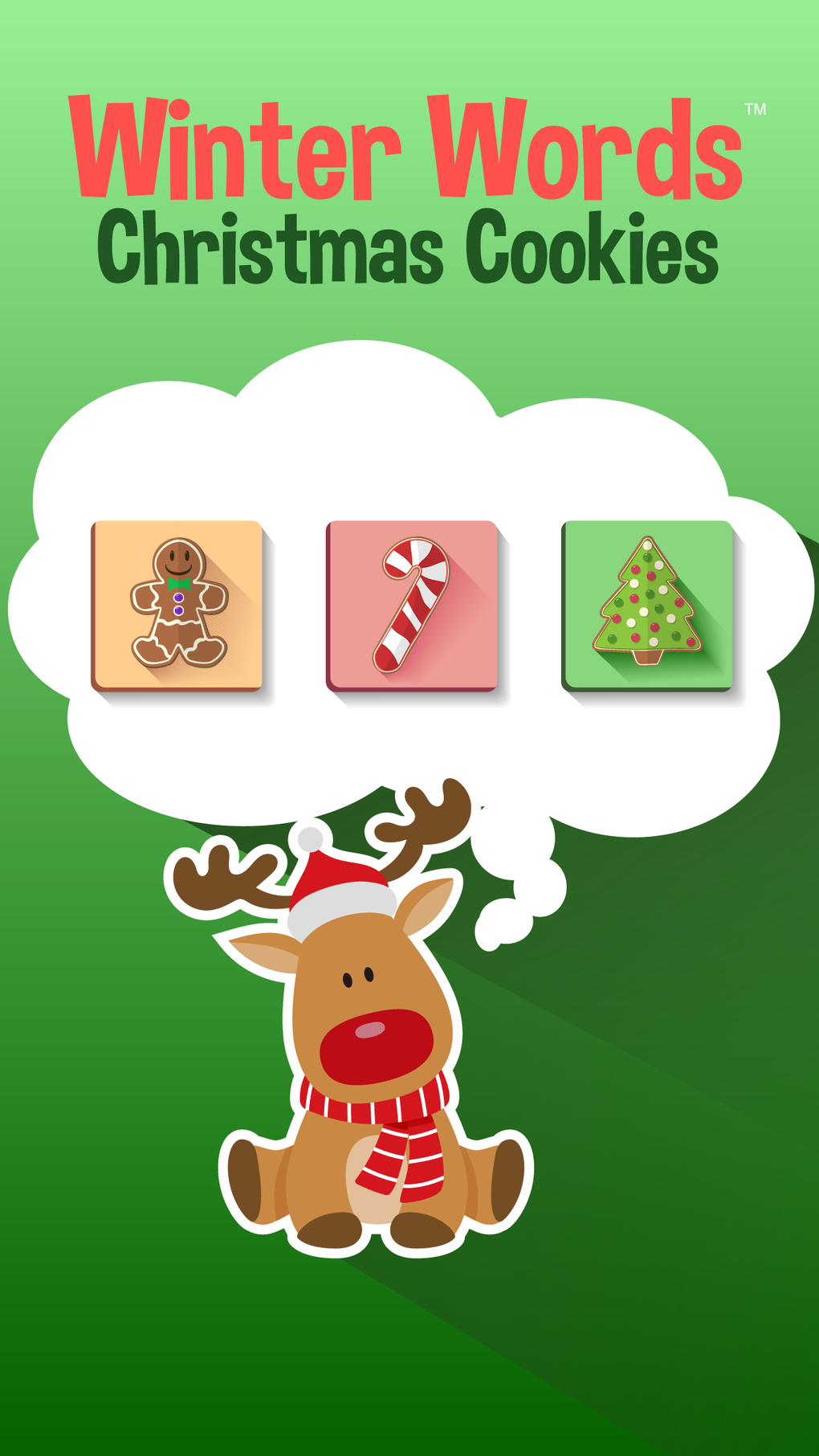 Winter Words: Christmas Cookies для iPhone — Скачать