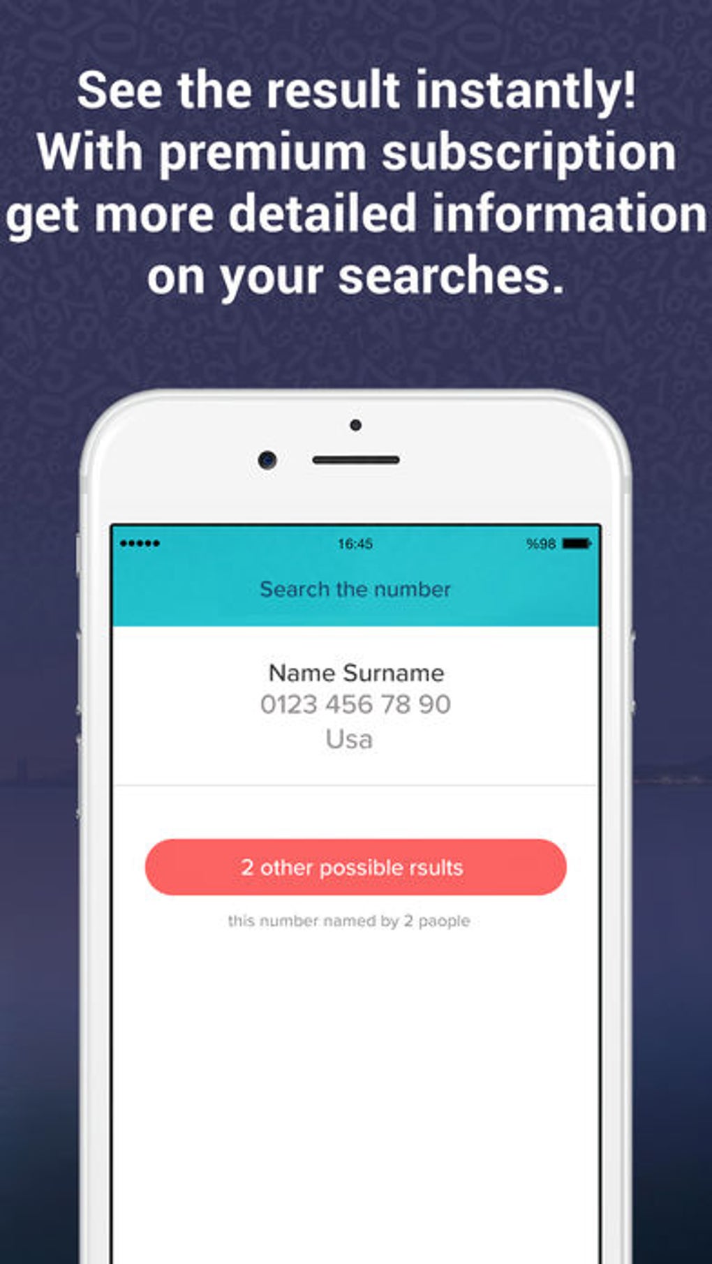 Iphone number finder Clearance