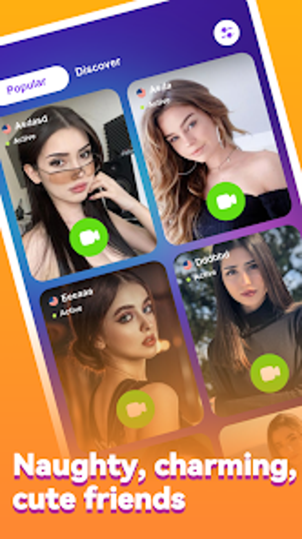 Pickup Stranger Video Chat App for Android - Download