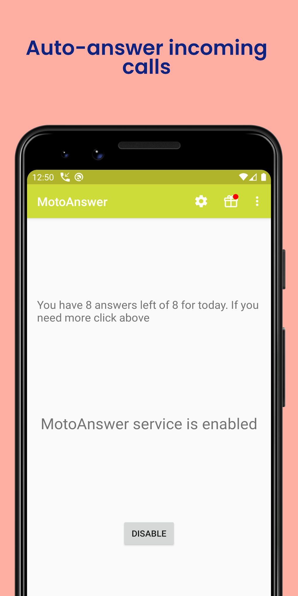 MotoAnswer для Android — Скачать