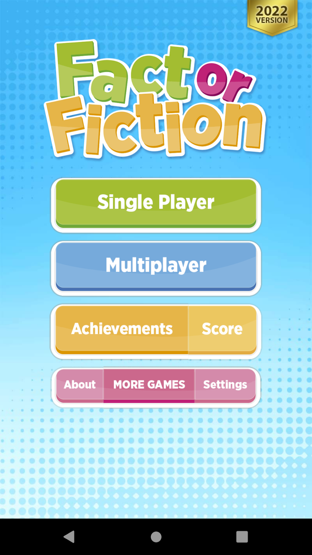 Fact Or Fiction Quiz для Android — Скачать