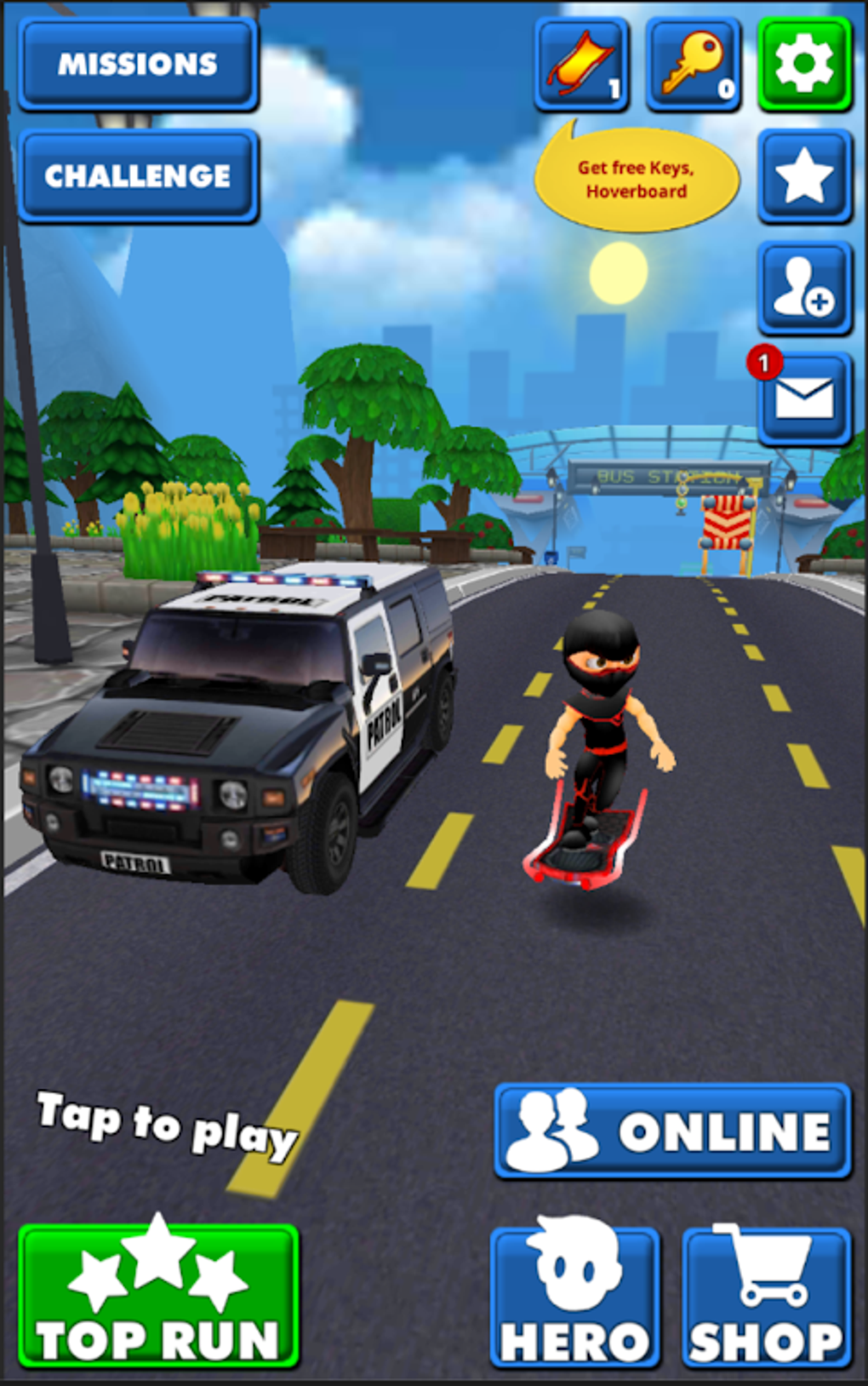 Subway Ninja Run:Surfer in the road APK для Android — Скачать