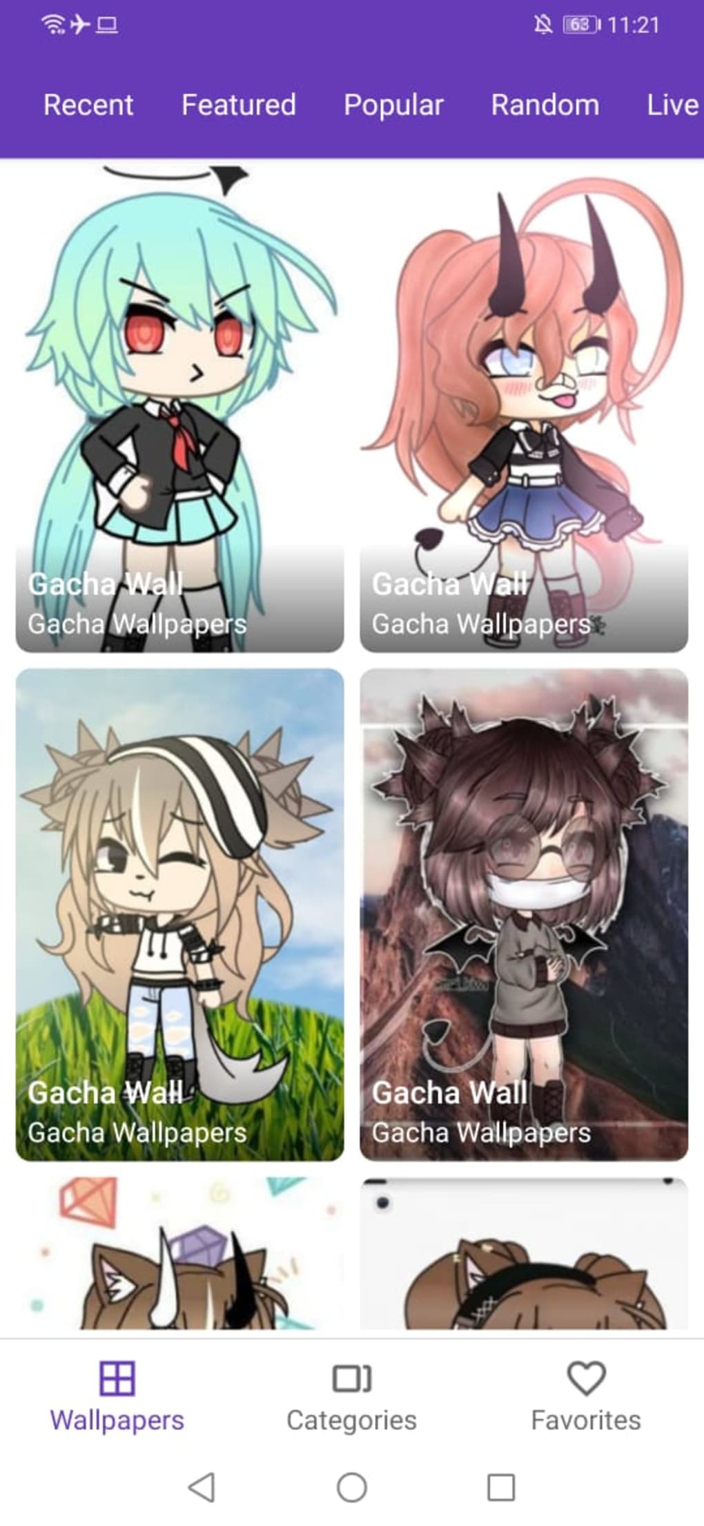 Gacha Wallpaper Cute Girly HD - Apps on Google Play