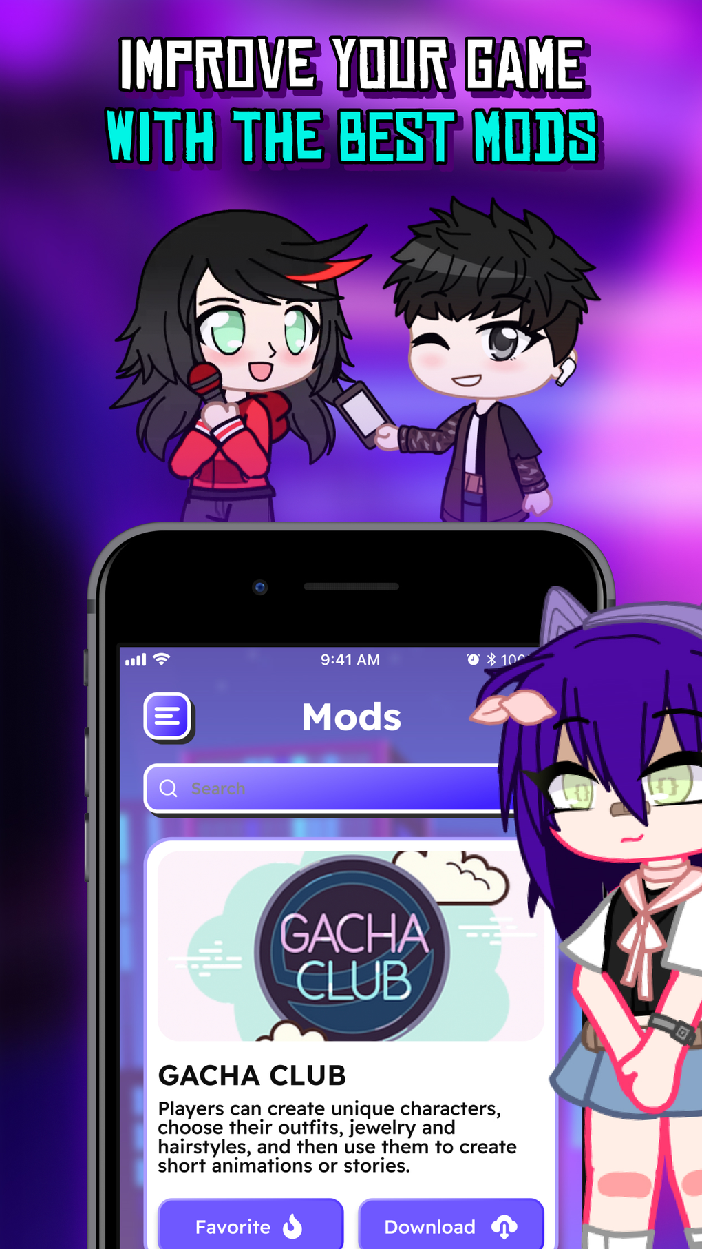 Nebula Nox Mods for Gacha для iPhone — Скачать