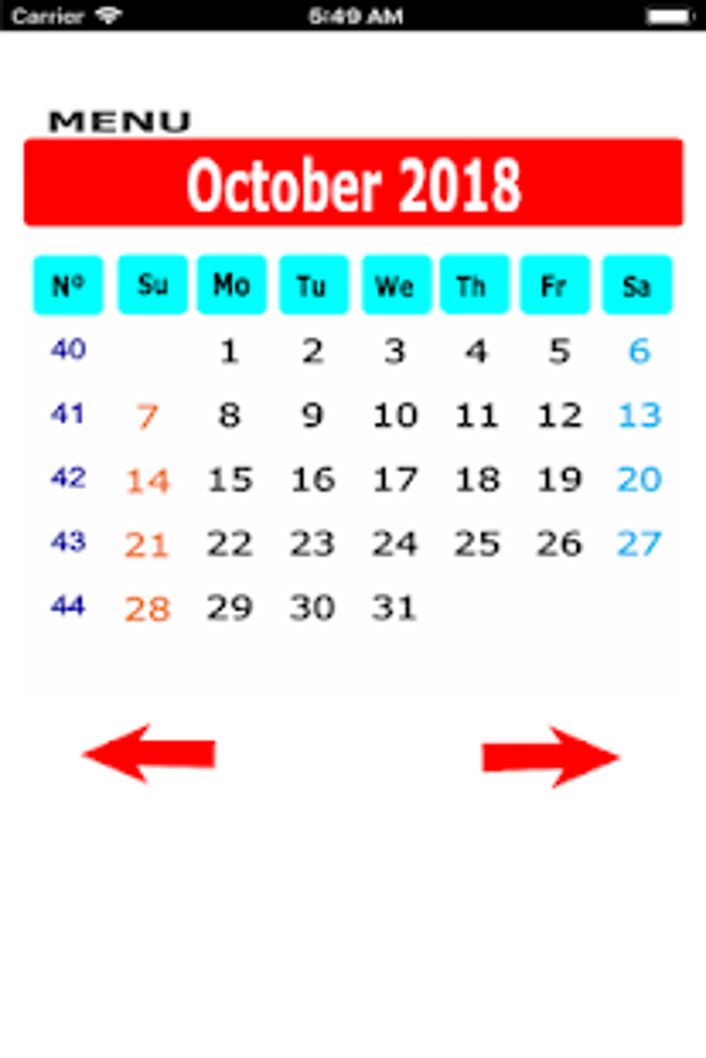 Calendar In English 2021 Free APK Cho Android T i V Calendar In English 2021 Free APK Cho Android T i V