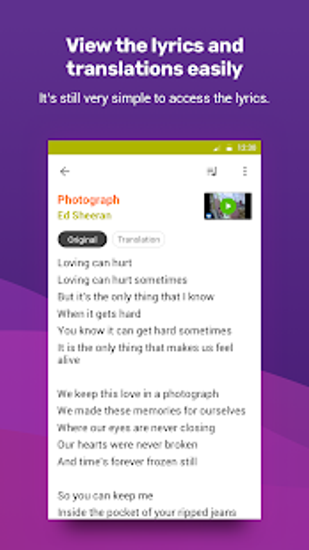 Letras Song lyrics APK para Android Descargar