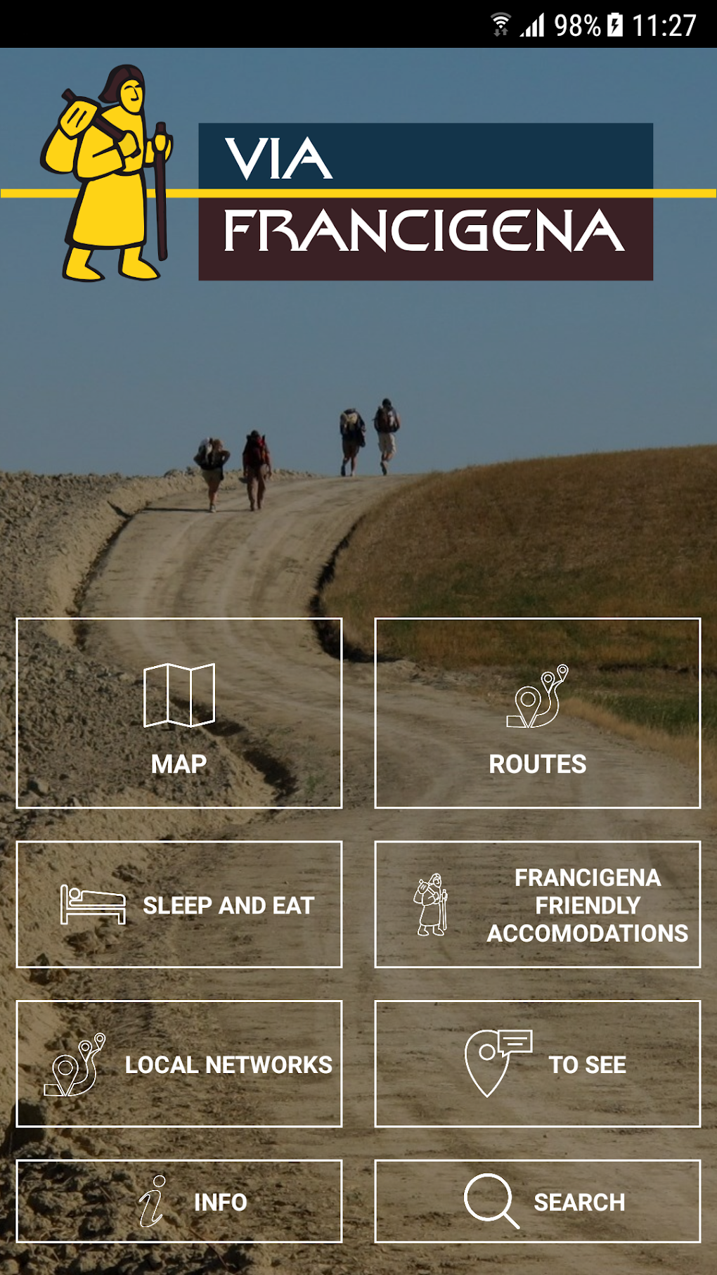 Via Francigena - The Official App For Android - Download