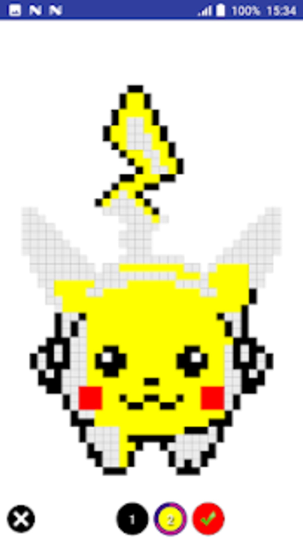 Color by Number Pokemon Pixel Art for Android Download