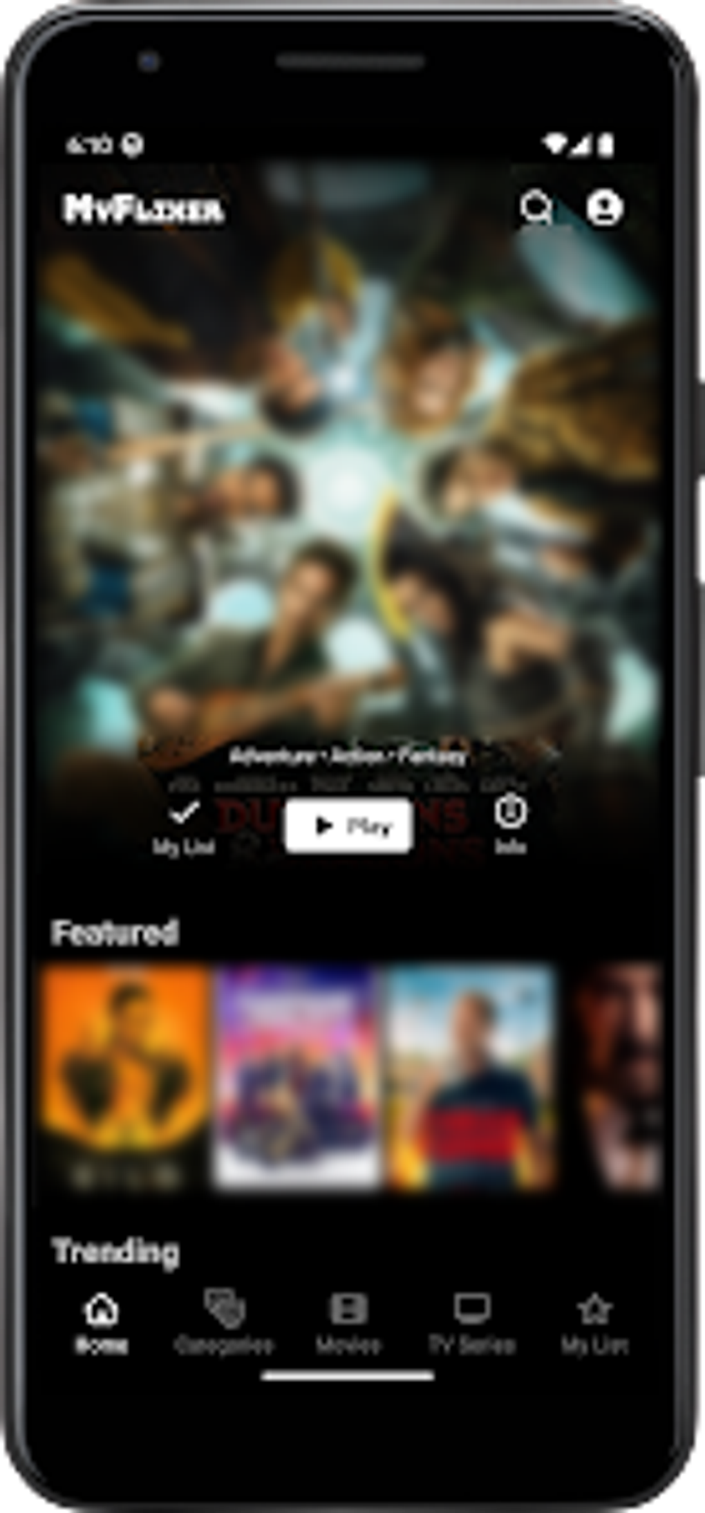 MyFlixer Watch Movies Series For Android Download