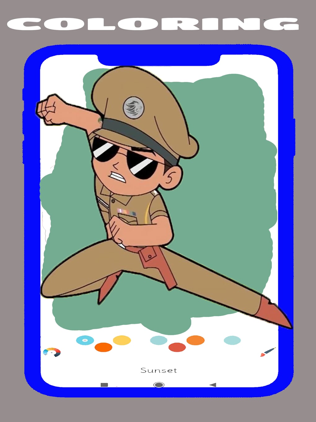 Little Singham Coloring BOOK for Android - Download