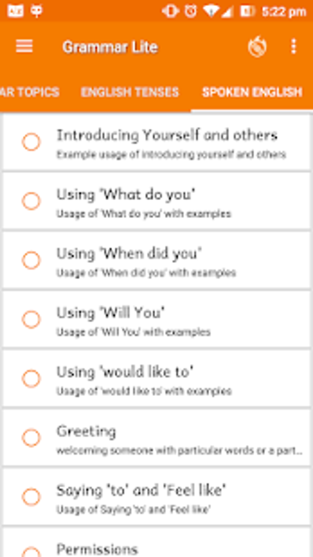 English Grammar Lite APK Android 