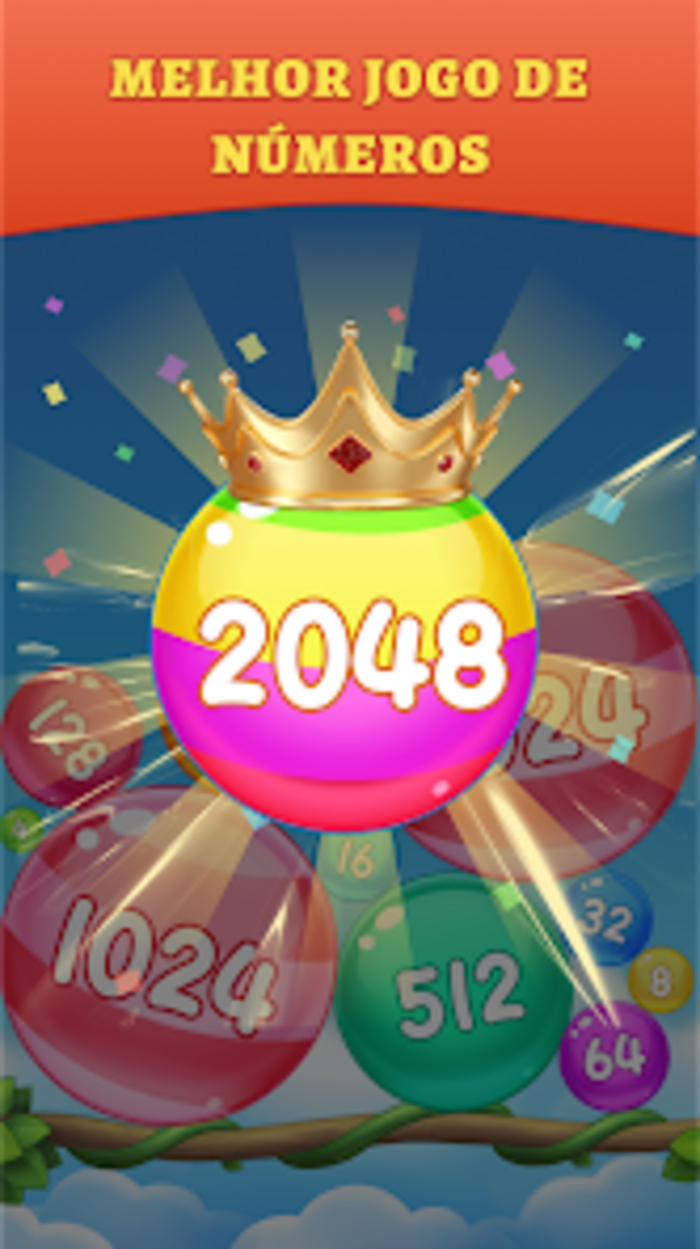 Download Crazy Fruits 2048 on PC with MEmu