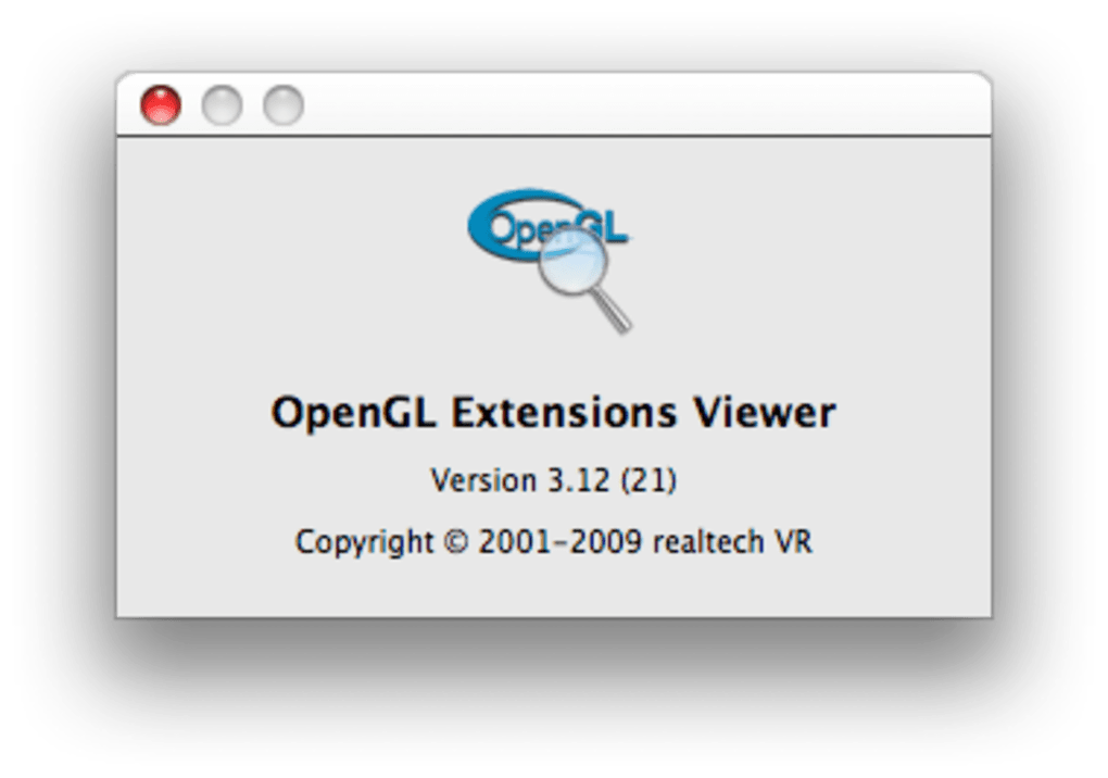 for ios instal OpenGL Extension Viewer 6.4.1.1