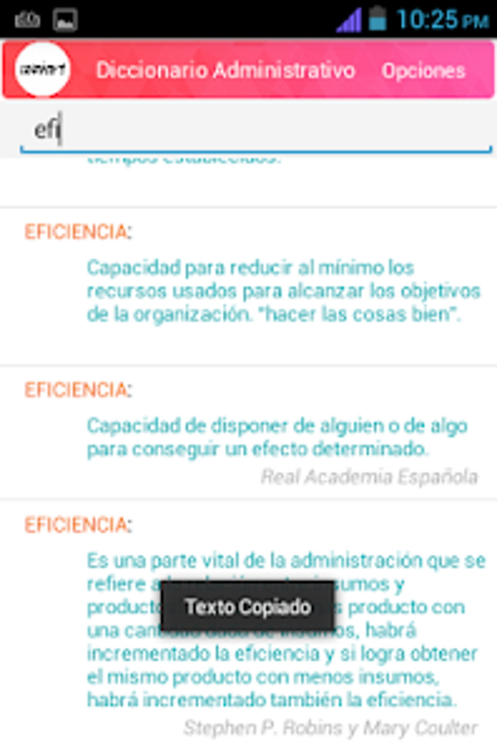 Android I in Diccionario Administrativo ndir Android I in Diccionario Administrativo ndir