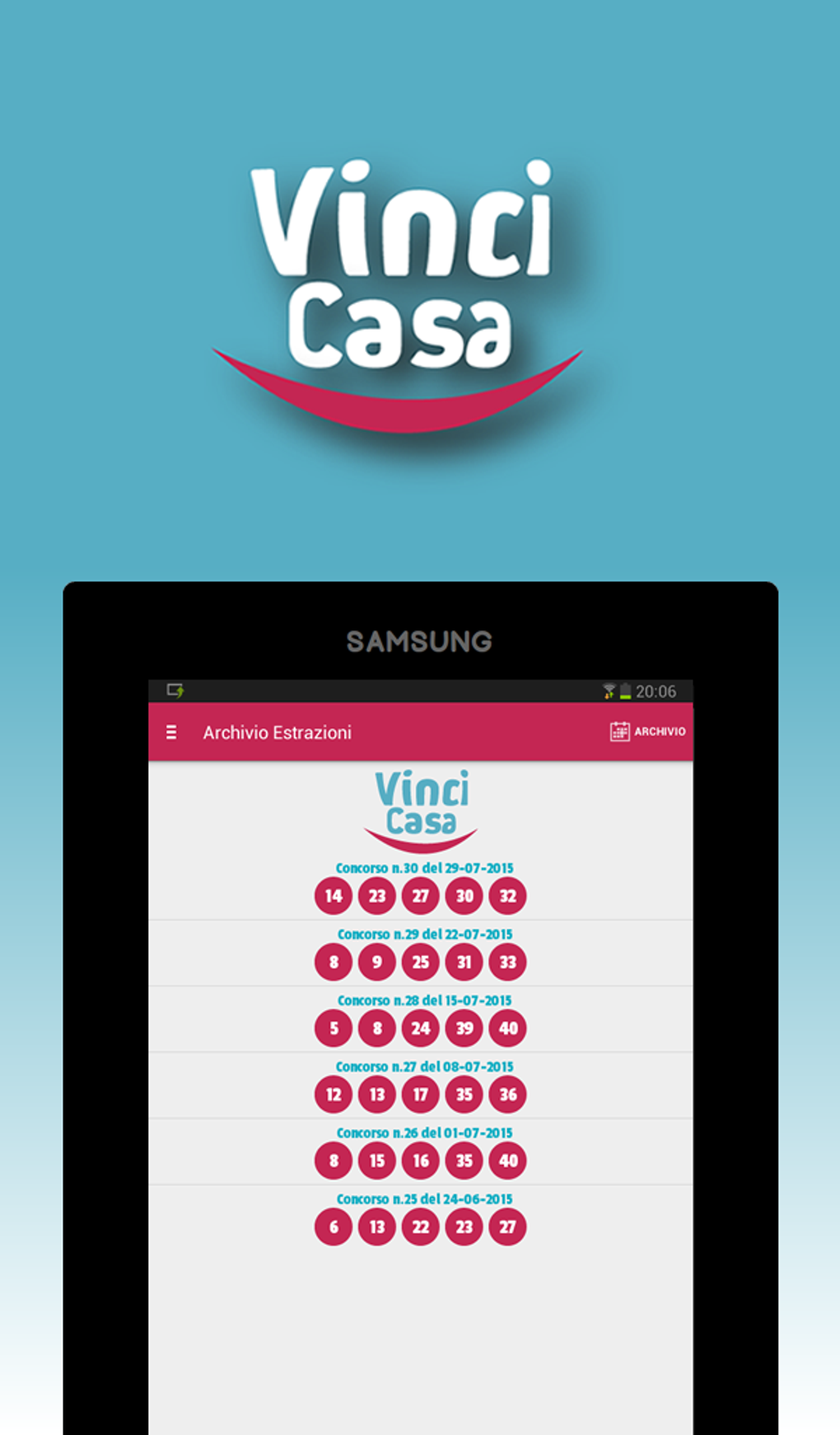 Estrazioni di VinciCasa APK per Android Download