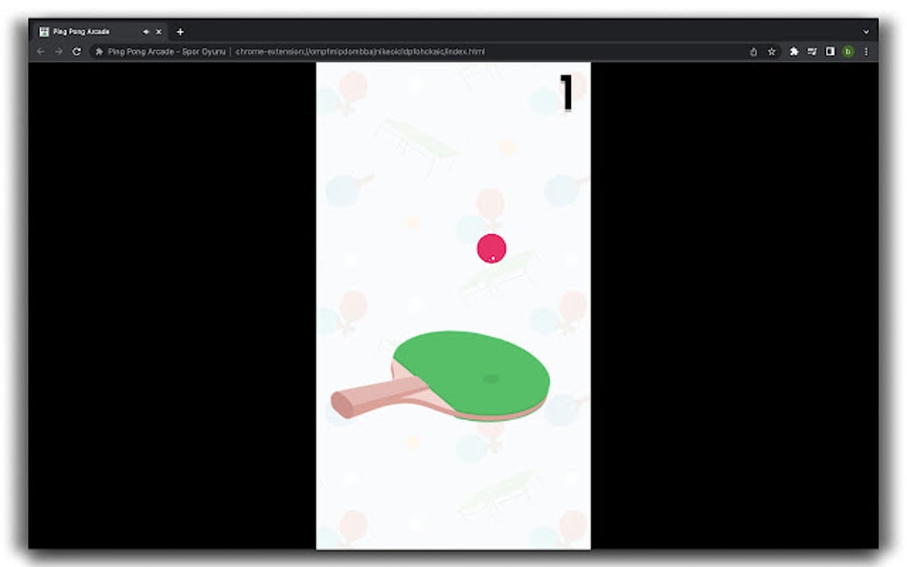 Ping Pong Arcade - HTML5 Game For Google Chrome - Extension Download