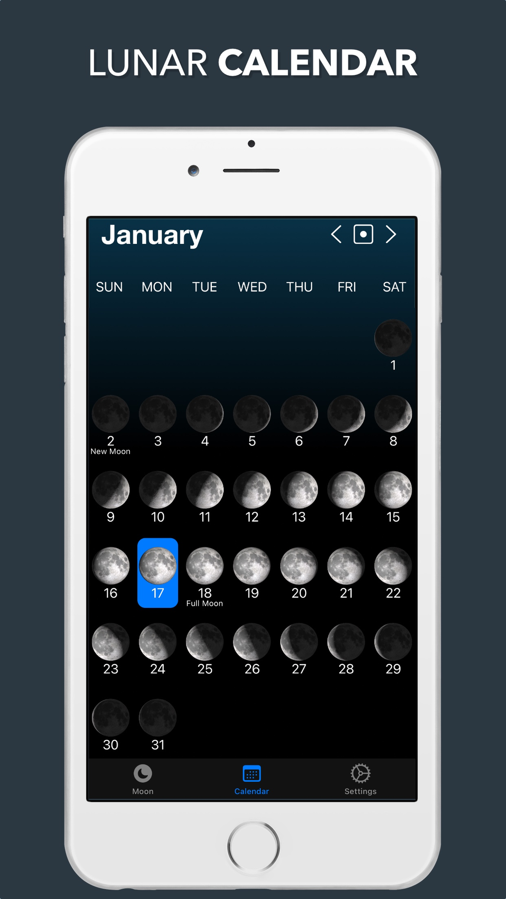 Lunar Phase Widget for iPhone - Download Lunar Phase Widget for iPhone - Download