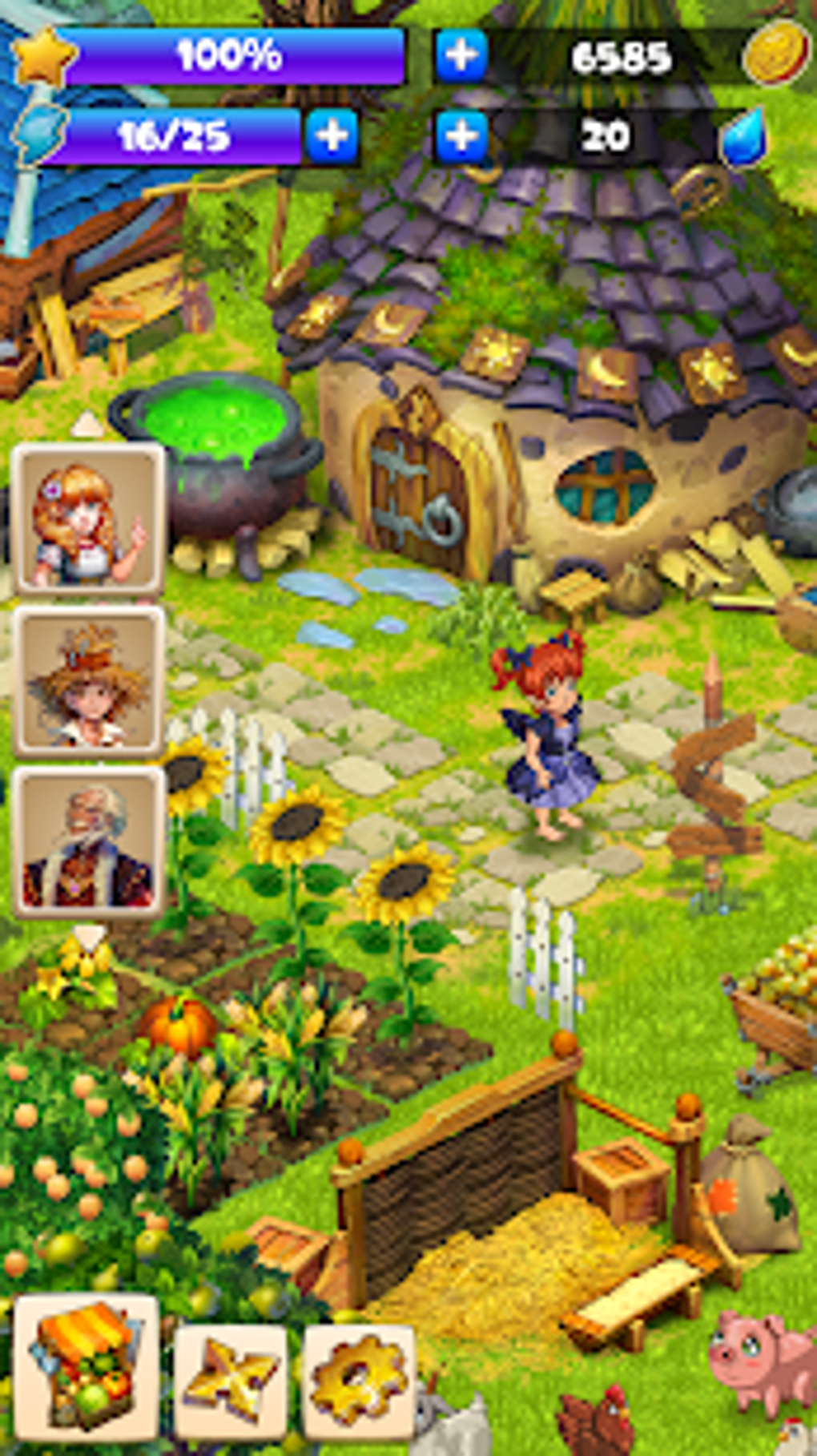 Farmdale: farming games township with villagers APK для Android — Скачать