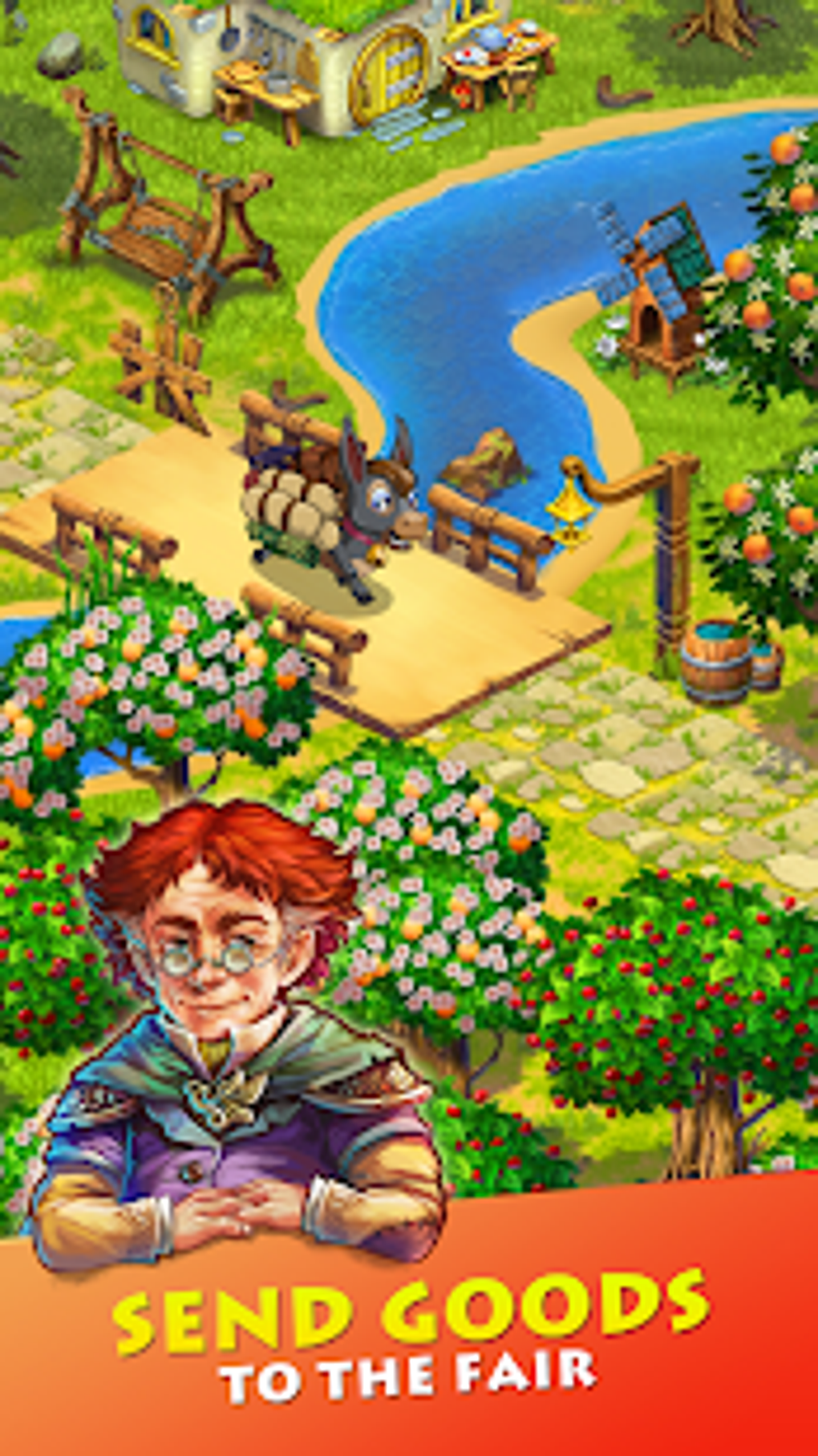 Farmdale: farming games township with villagers APK для Android — Скачать