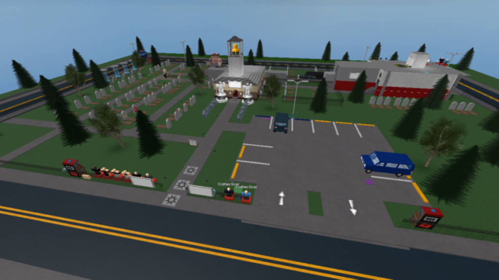 Funeral Home And Graveyard For Roblox - Game Download