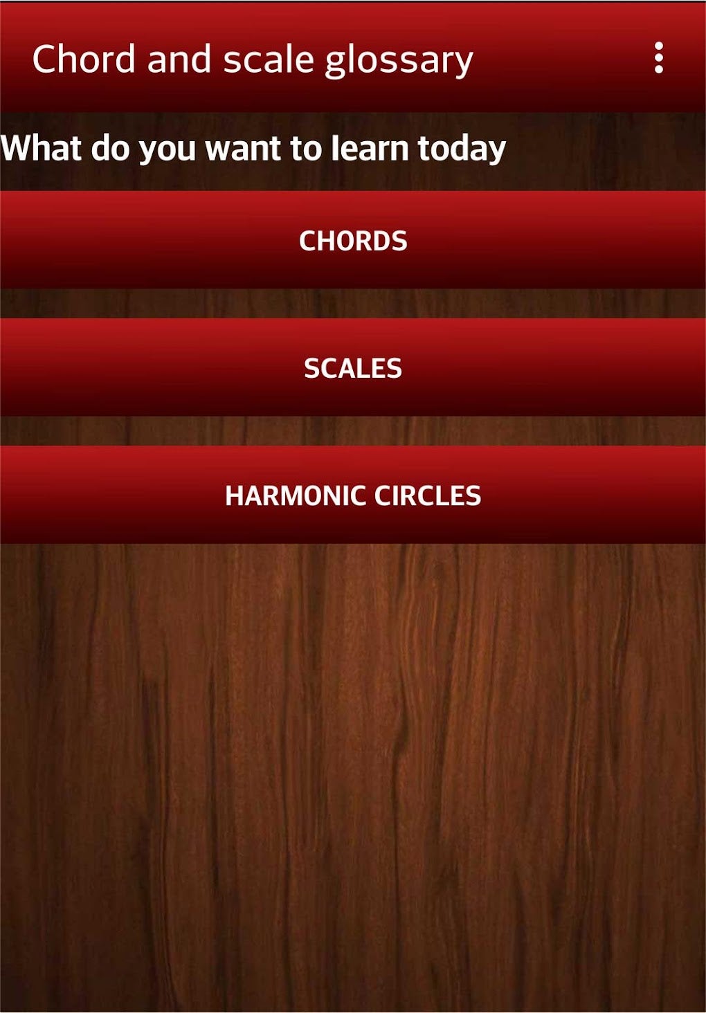 Chord And Scale Glossary APK Android 