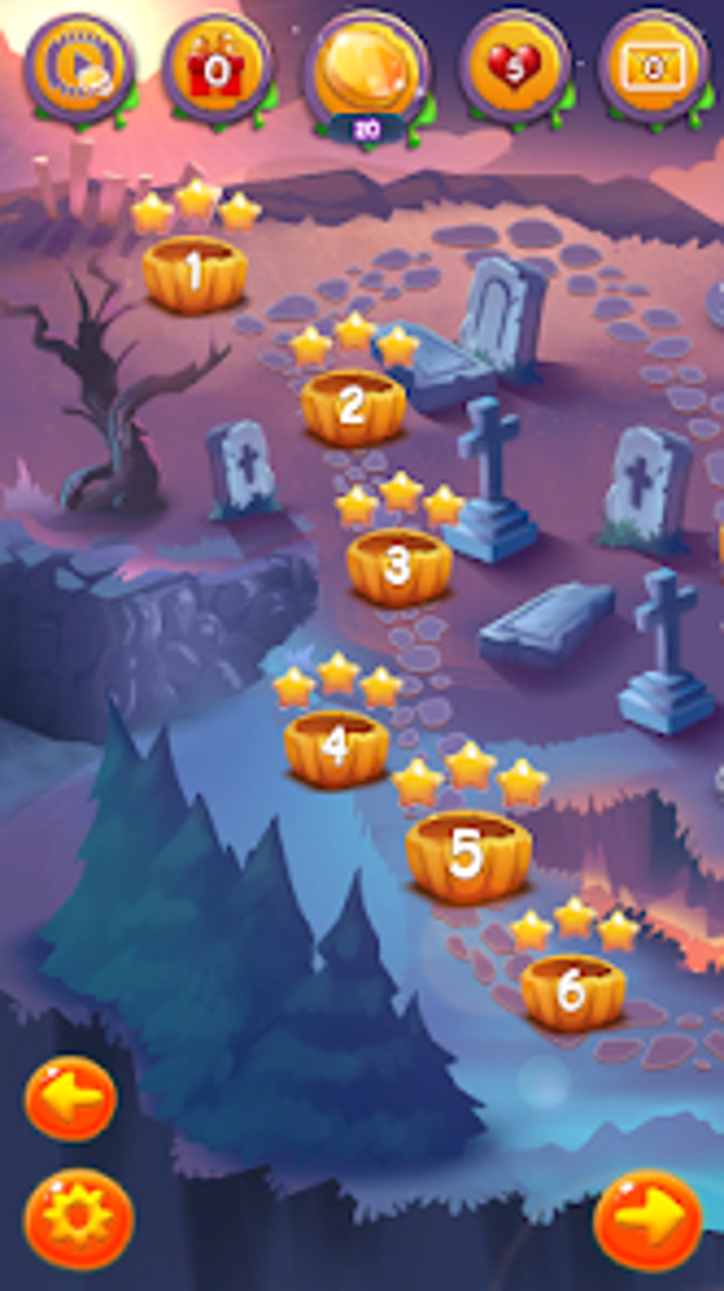 Halloween Monsters II: Match 3 для Android — Скачать