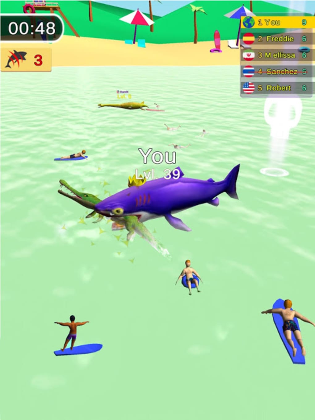 Free SURVIVE A SHARK ATTACK IN ROBLOX Tips APK voor Android Download