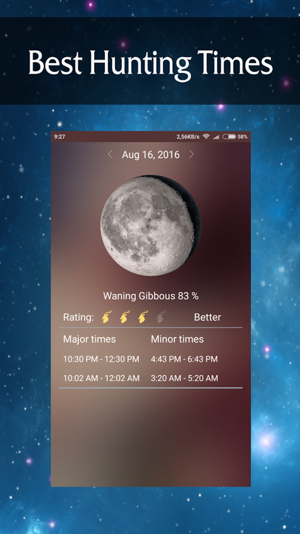 Moon Phases для Android — Скачать