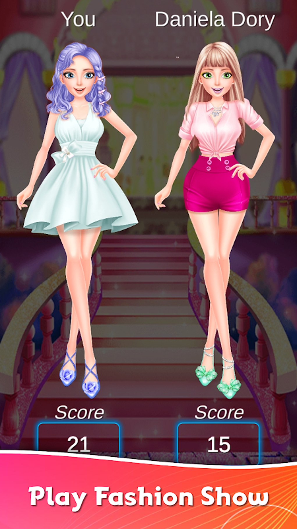 Play Fashion Show Dress Up Game for Girl