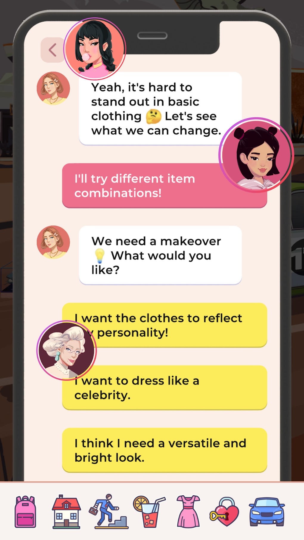 Android 용 Hollywood Celeb Story Life Sim - 다운로드