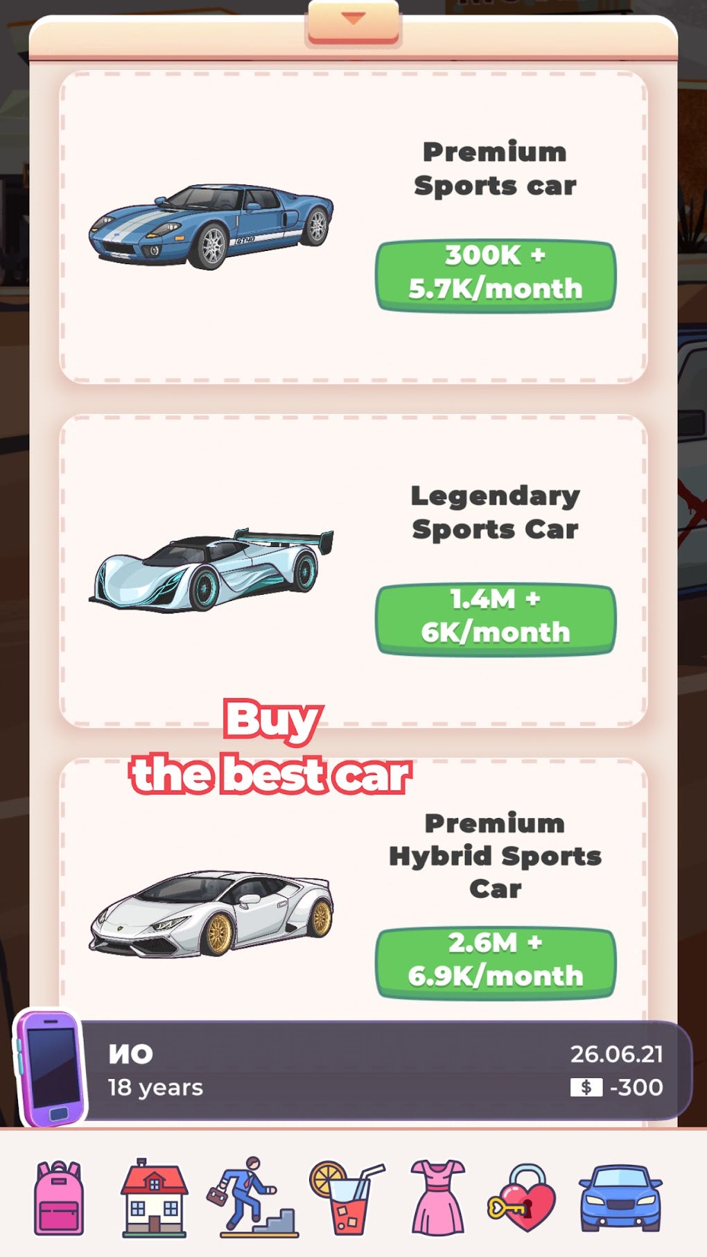 Hollywood Celeb Story Life Sim for Android - Download